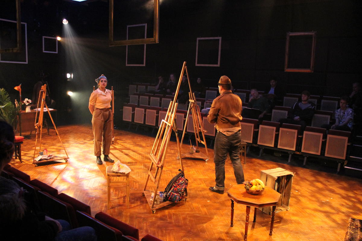 Photograph from Opera Scenes - lighting design by Jack Wills