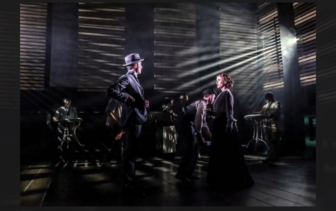 Photograph from Birdsong - lighting design by Jason Taylor