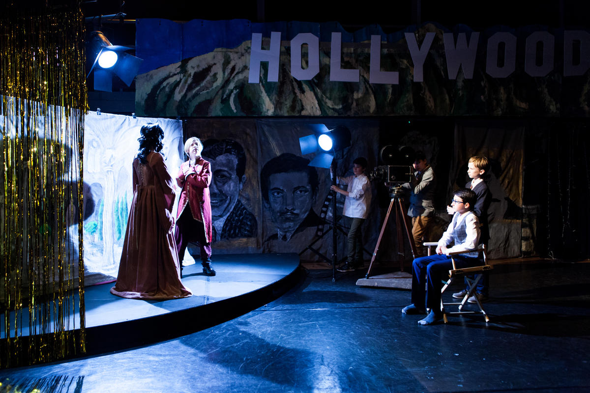 Photograph from Shakespeare in Hollywood - lighting design by alexander.davison