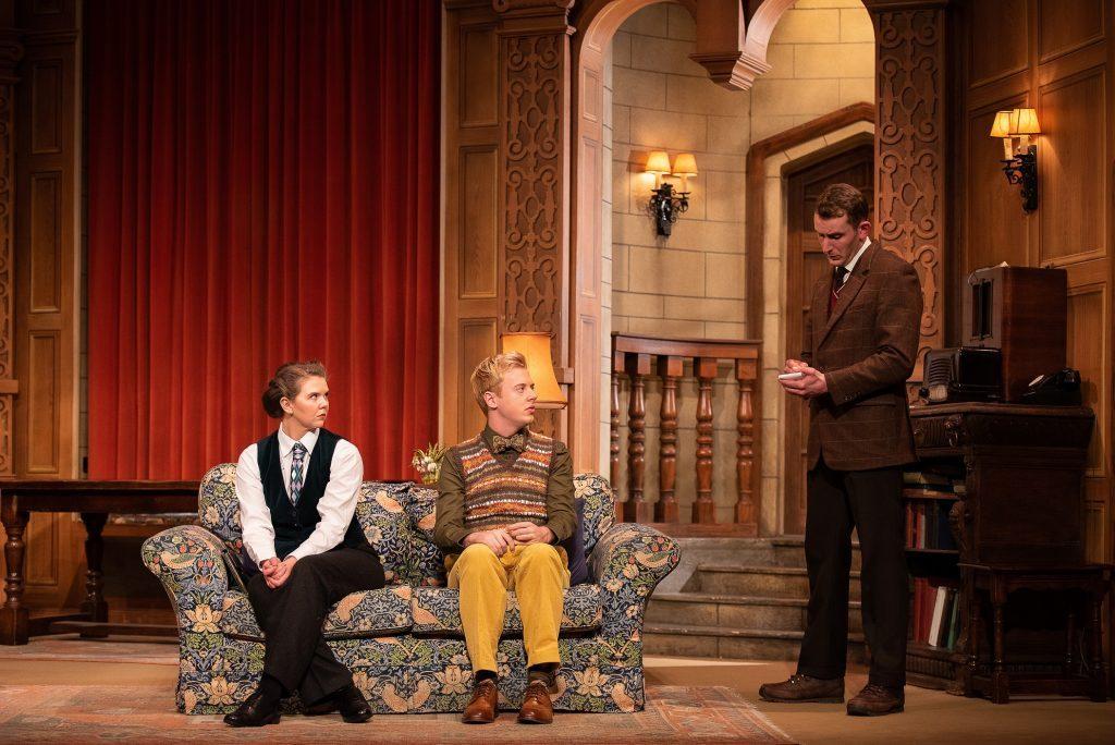 Photograph from The Mousetrap - lighting design by Garry Hoare