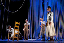 Photograph from Skewered Snails - lighting design by Simon Wilkinson