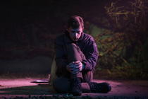 Photograph from Neville&#039;s Island - lighting design by Simon Birchall