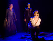 Photograph from Re-member Me - lighting design by Marty Langthorne