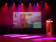 Photograph from Love Me Do - lighting design by Jason Salvin