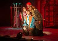 Photograph from Jack and the Beanstalk - lighting design by Nigel Lewis