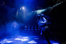 Photograph from I&#039;m Not Here Right Now - lighting design by Amy Mae