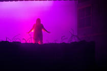 Photograph from Macbeth - lighting design by Wally Eastland