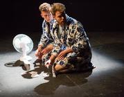 Photograph from Egg Nemesis - lighting design by jordantinniswood