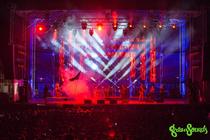 Photograph from GreenSounds Festival - lighting design by alinpopa