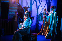 Photograph from Grimm Tales - lighting design by Will Burgher