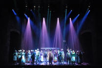 Photograph from Sweeney Todd - lighting design by Scott Allan