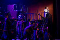 Photograph from Jesus Christ Superstar - lighting design by Manuel Garrido Freire