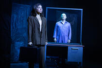 Photograph from Silence! The Musical - lighting design by Alex Lewer