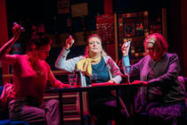 Photograph from Bingo! - lighting design by Kate Bonney