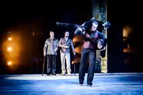 Photograph from Swan Lake on Ice - lighting design by Johnathan Rainsforth