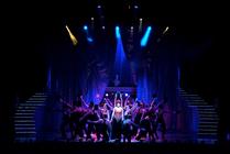 Photograph from The Boy from OZ - lighting design by Scott Allan