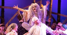 Photograph from Fiddler on the Roof - lighting design by keithmson