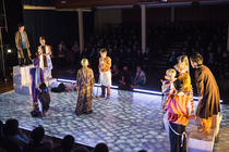 Photograph from Arabian Nights - Lighting and Projection Designer - lighting design by Jason Bozzard