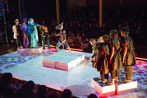 Photograph from Arabian Nights - Lighting and Projection Designer - lighting design by Jason Bozzard