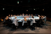 Photograph from The Table - lighting design by MattSmithLX