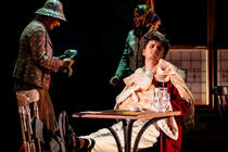 Photograph from The Merry Wives of Windsor - lighting design by Jasper Anderson