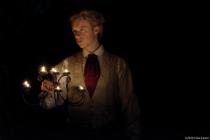 Photograph from Dorian Gray - lighting design by Edmund Sutton