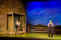 Photograph from Oklahoma! - lighting design by Jonathan Haynes