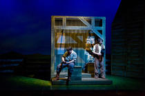 Photograph from Oklahoma! - lighting design by Jonathan Haynes