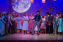 Photograph from Oklahoma! - lighting design by Jonathan Haynes