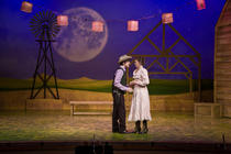 Photograph from Oklahoma! - lighting design by Jonathan Haynes