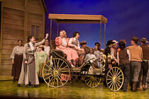 Photograph from Oklahoma! - lighting design by Jonathan Haynes