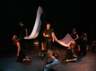 Photograph from Songs For A New World - lighting design by Jonathan Haynes