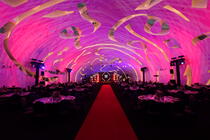 Photograph from XM Arabia Gala - lighting design by Jalal Al Doumani