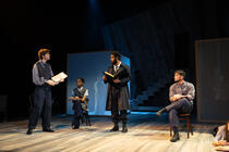 Photograph from After Life - lighting design by Eoin Beaton