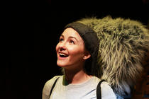 Photograph from Cyril The Squirrel - lighting design by Phil Buckley