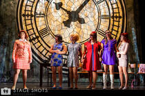 Photograph from Made In Dagenham - lighting design by Rohan Green