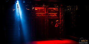 Photograph from Jesus Christ Superstar - lighting design by Archer