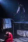 Photograph from Hamlet - lighting design by AdamTR