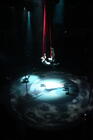 Photograph from Company of Wolves - lighting design by Daniella Beattie