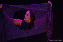 Photograph from Margo: Half Woman, Half Beast - lighting design by Sherry Coenen