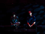 Photograph from Agency for the Lost - lighting design by Ziggy Bornas