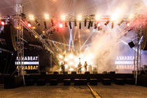 Photograph from Dar Al Zain Festival - lighting design by Jalal Al Doumani