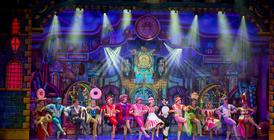 Photograph from Dick Whittington - lighting design by Matthew Clutterham