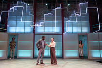 Photograph from When It Happens to You - lighting design by Sherry Coenen