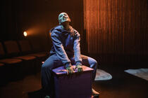 Photograph from Basic Bald B*tch - lighting design by CatjaHamilton