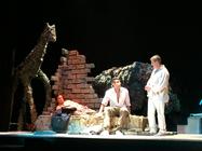 Photograph from Bengal Tiger at the Baghdad Zoo - lighting design by Nigel Pereira