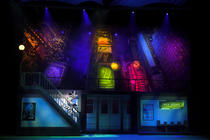 Photograph from Madagascar Live - lighting design by Luc Peumans