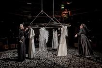 Photograph from The House of Bernarda Alba - lighting design by Michael Clay