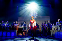 Photograph from The Hunchback of Notre Dame - lighting design by Johnathan Rainsforth