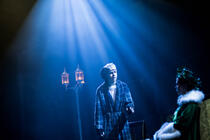 Photograph from A Christmas Carol - lighting design by sam.bernstein